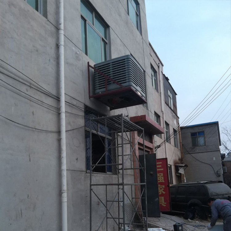 环保空调循环水连接供水水管,供水管固定在墙上,水管上要加装控制阀门,方便以后清洗和维修。 清理安装现场的杂物,工具等,打开环保空调开关就可以使用啦。 环保空调循环水连接供水水管,供水管固定在墙上,水管上要加装控制阀门,方便以后清洗和维修。 清理安装现场的杂物,工具等,打开环保空调开关就可以使用啦。